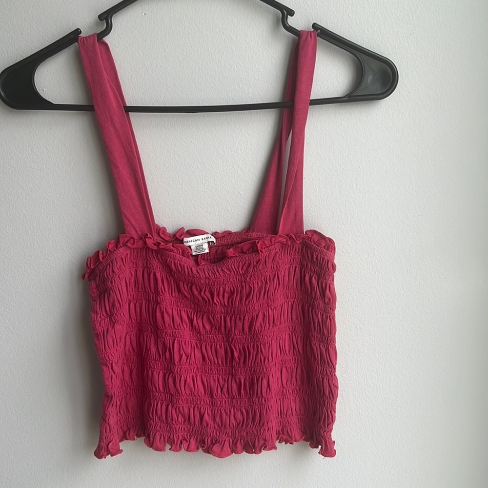 American Eagle Crop Tank Top